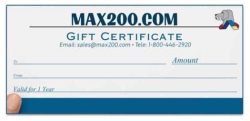 Gift Certificates