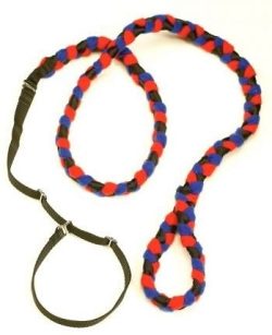 Genuine Dog Gear Braided Fur/Fleece Humane Slip Leash