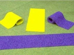 Collapsed Tunnel Rubber Surface