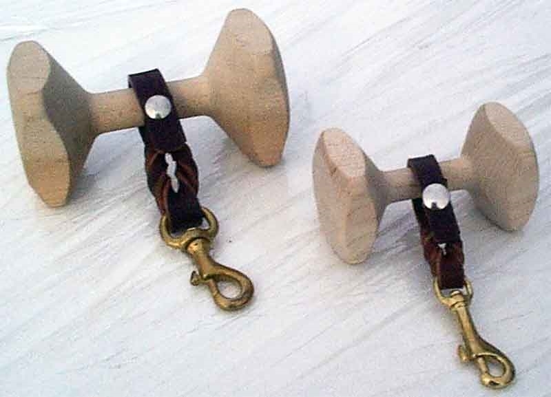 Leather Dumbbell Holder
