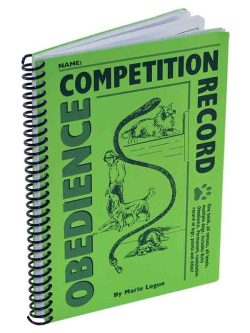 Obedience Competition Recordbook - Green