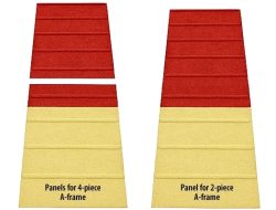 A-Frame Complete Replacement Surfaces