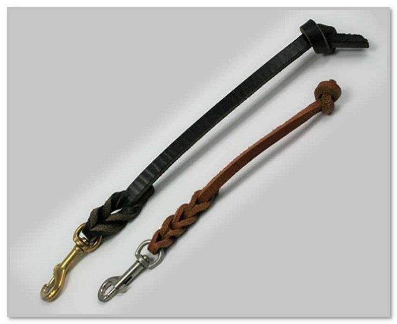 Leather Grab Tab