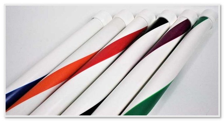 2x2 Weave Poles - Solid or Striped