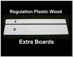 Regulation Plastic Wood - Extra Boards