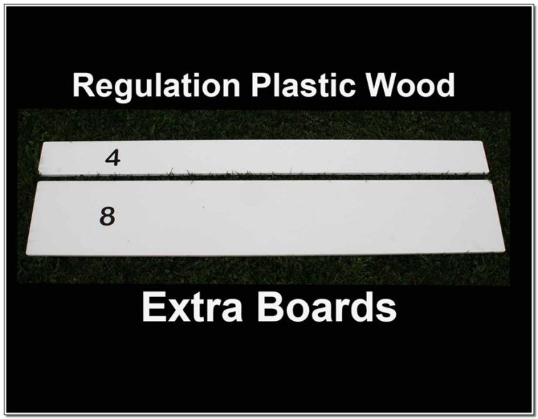 Regulation Plastic Wood - Extra Boards