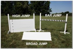 Regulation Plastic Wood Jump Sets
