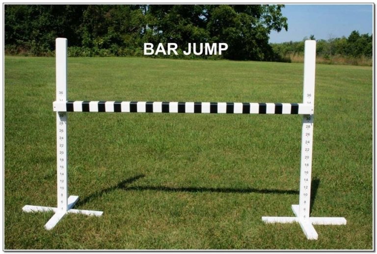 Regulation Plastic Wood Individual Jumps