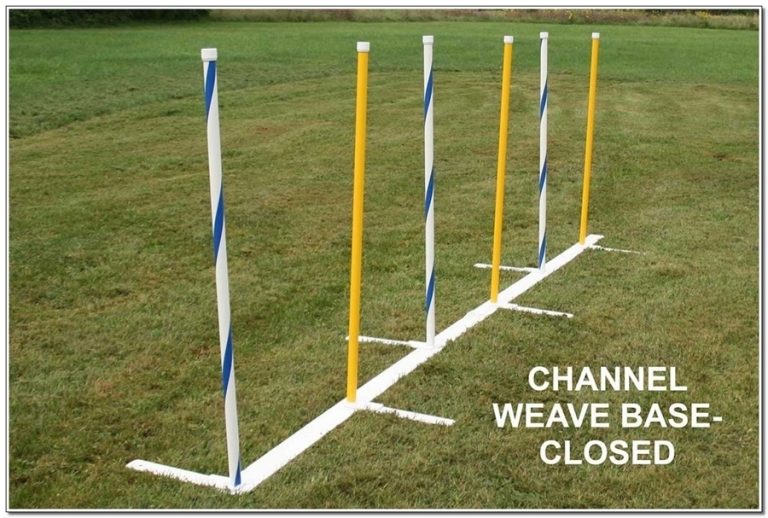 Training/Channel Base 22" or 24" Spacing 6 Poles