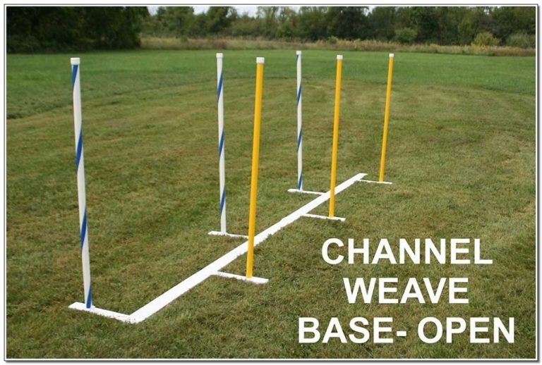 Training/Channel Base 22" or 24" Spacing 6 Poles