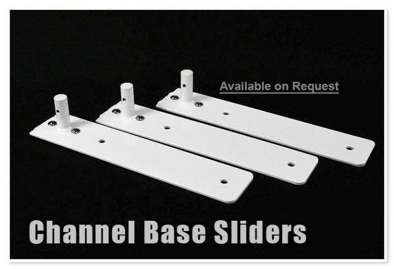 Training/Channel Base 22" or 24" Spacing 6 Poles